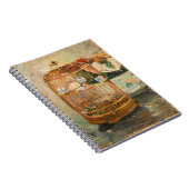 ベルト・モリゾ - 鳥かご ノートブック (右側)