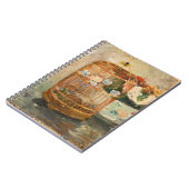 ベルト・モリゾ - 鳥かご ノートブック (左側)