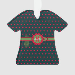 ベルドドドールドレス人形クリスマスTシャツ オーナメント