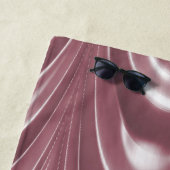 ベルドレープペタルパターエレガントンモノグラム ビーチタオル (インサイチュ)