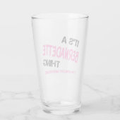 ベルナデット君には分からないこと タンブラーグラス (裏面)