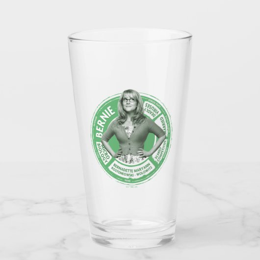 ベルナデット情報グラフィック タンブラーグラス (正面)