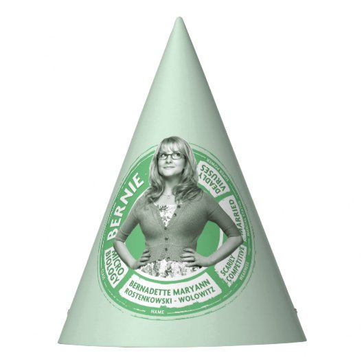 ベルナデット情報グラフィック パーティーハット (正面)