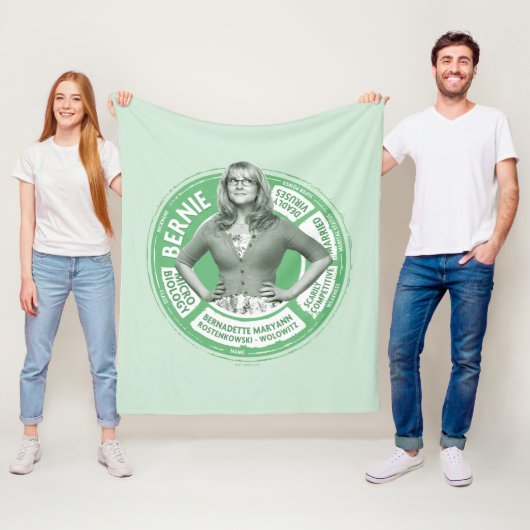 ベルナデット情報グラフィック フリースブランケット (インサイチュ)