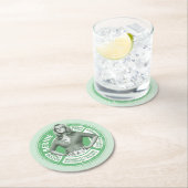 ベルナデット情報グラフィック ラウンドペーパーコースター (インサイチュ)