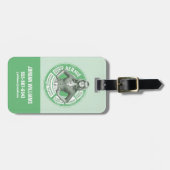 ベルナデット情報グラフィック ラゲッジタグ (正面横)