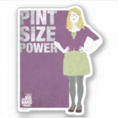 ベルナデット |印刷サイズの電力 シール (正面)