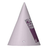 ベルナデット |印刷サイズの電力 パーティーハット (左)