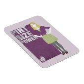 ベルナデット |印刷サイズの電力 マグネット (右側)