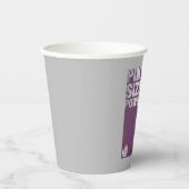 ベルナデット |印刷サイズの電力 紙コップ (正面)