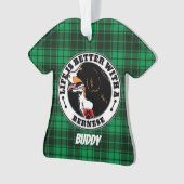 ベルナパーソナライズされたー人の方がベルン人の方が生活が好い オーナメント (正面)