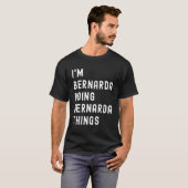 ベルナルダの事をやってる Tシャツ (正面フル)
