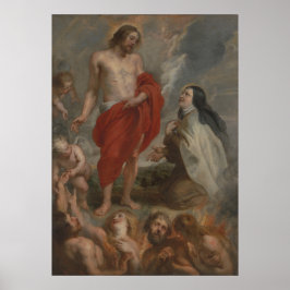 ベルナルディーノの迎撃の聖テレサ ポスター