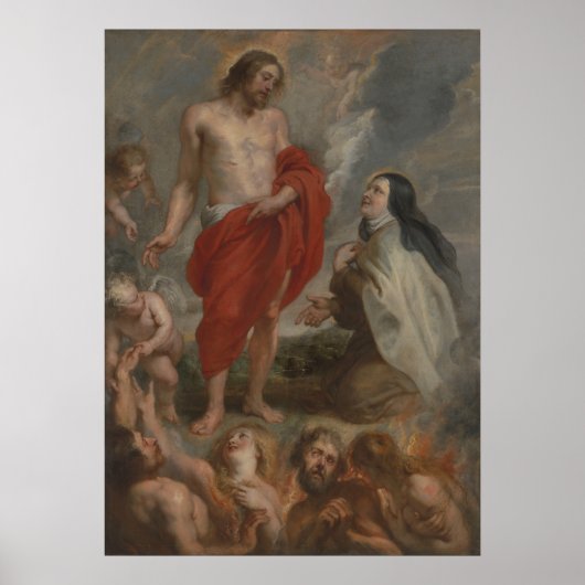 ベルナルディーノの迎撃の聖テレサ ポスター (正面)