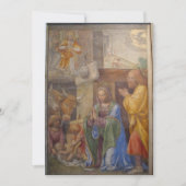 ベルナルディーノルイニ出生と受胎告知 招待状 (正面)