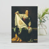 ベルナルド・ストロッツィによる聖ベロニカ サンキューカード (スタンド正面)