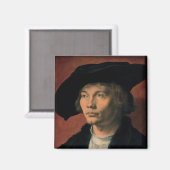 ベルナルド・フォン・リーゼンポートレートbyデューラー マグネット (正面/裏面)