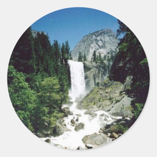 ベルナル滝 – ヨセミテ ラウンドシール (正面)