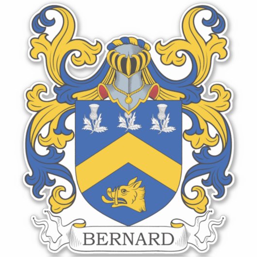ベルナール家紋 シール (正面)