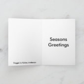 ベルナー国民挨拶カード シーズンカード (内部)