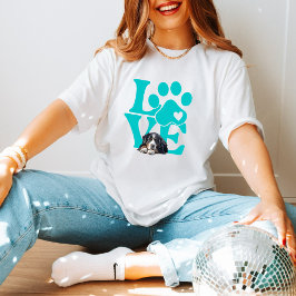 ベルナー愛好家のためのキュートなベルネーズマウンテンドッグアート Tシャツ