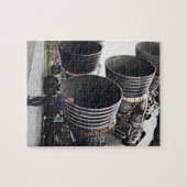 ベルナー・フォン・ブラウンとサターンV ジグソーパズル (横)