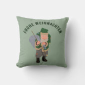 ベルニッケル漫画のパーソナライズされたクリスマス クッション (正面)