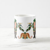 ベルニッケル漫画のパーソナライズされたクリスマス コーヒーマグカップ (中央)