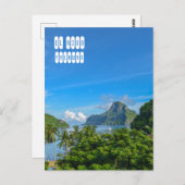 ベルニドパラワンのバキュイットベイ ポストカード (正面/裏面)