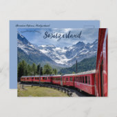 ベルニナ表現スイス ポストカード (正面/裏面)