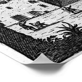 ベルニニのオリジナル計画は聖ペテロ広場 ポスター (角)