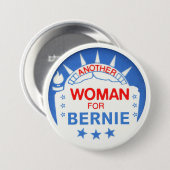 ベルニーのためのもう一人の女性 缶バッジ (正面&裏面)