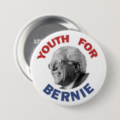 ベルニーのための青年 缶バッジ (正面&裏面)