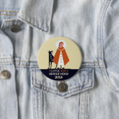 ベルニーの小さく赤いフード 缶バッジ (インサイチュ)