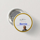 ベルニーの研摩機のためのハリーSトルーマン 缶バッジ (正面&裏面)