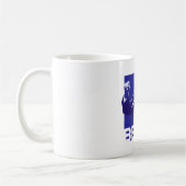 ベルニーの研摩機のスピーチ コーヒーマグカップ (左)