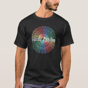 ベルニーの研摩機のワイシャツv.4 %pipeのレトロの円%のColorburst Tシャツ