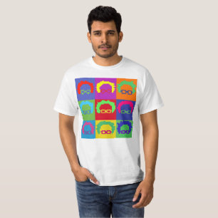 ベルニーの研摩機の芸術ピクセル8bit tシャツ