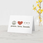 ベルニーの研摩機の選挙のスワッグ カード (黄色い花)