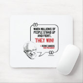 ベルニーの研摩機は引用します-立ち、戦って下さい マウスパッド (マウス)