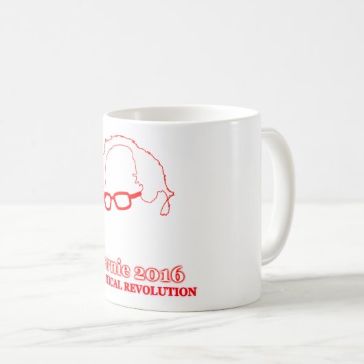 ベルニーの研摩機2016年政治改革のマグ コーヒーマグカップ (正面右)