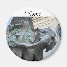ベルニーニの象とオベリスク - イタリア ローマ