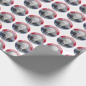 ベルニーボタン-大統領のためのベルニー ラッピングペーパー (角)