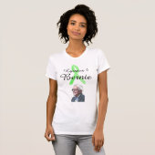 ベルニー・サンダースTシャツ ライム病撲滅 Tシャツ (正面フル)