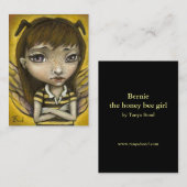 ベルニー-蜂蜜の蜂の女の子 名刺 (正面/裏面)