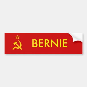 ベルニーCommieのバンパーステッカー バンパーステッカー