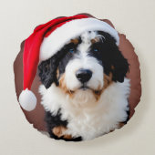 ベルヌードルクリスマス ラウンドクッション (裏面)