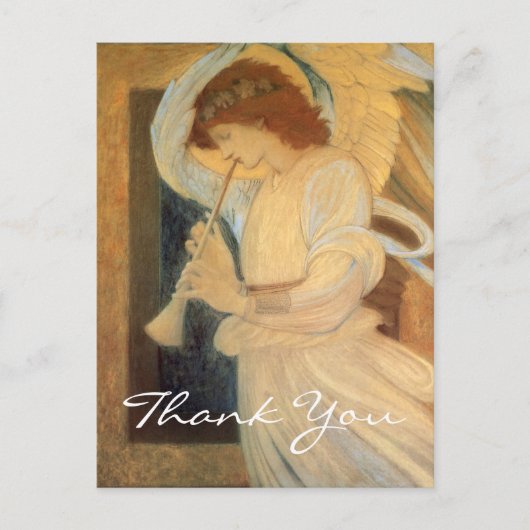 ベルヌ・ジョーンズ遊の天使の花瓶 ポストカード (正面)