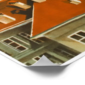 ベルヌ，スイス，旅行ポスター ポスター (角)