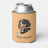 ベルネおもしろいスマウンテンドッグクーラーボックス 缶クーラー (缶裏面)